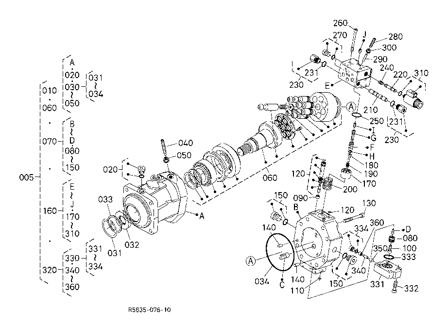 Hst Motor (Component Parts)
