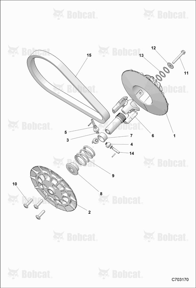 Drive TRAIN, CLUTCH, Secondary