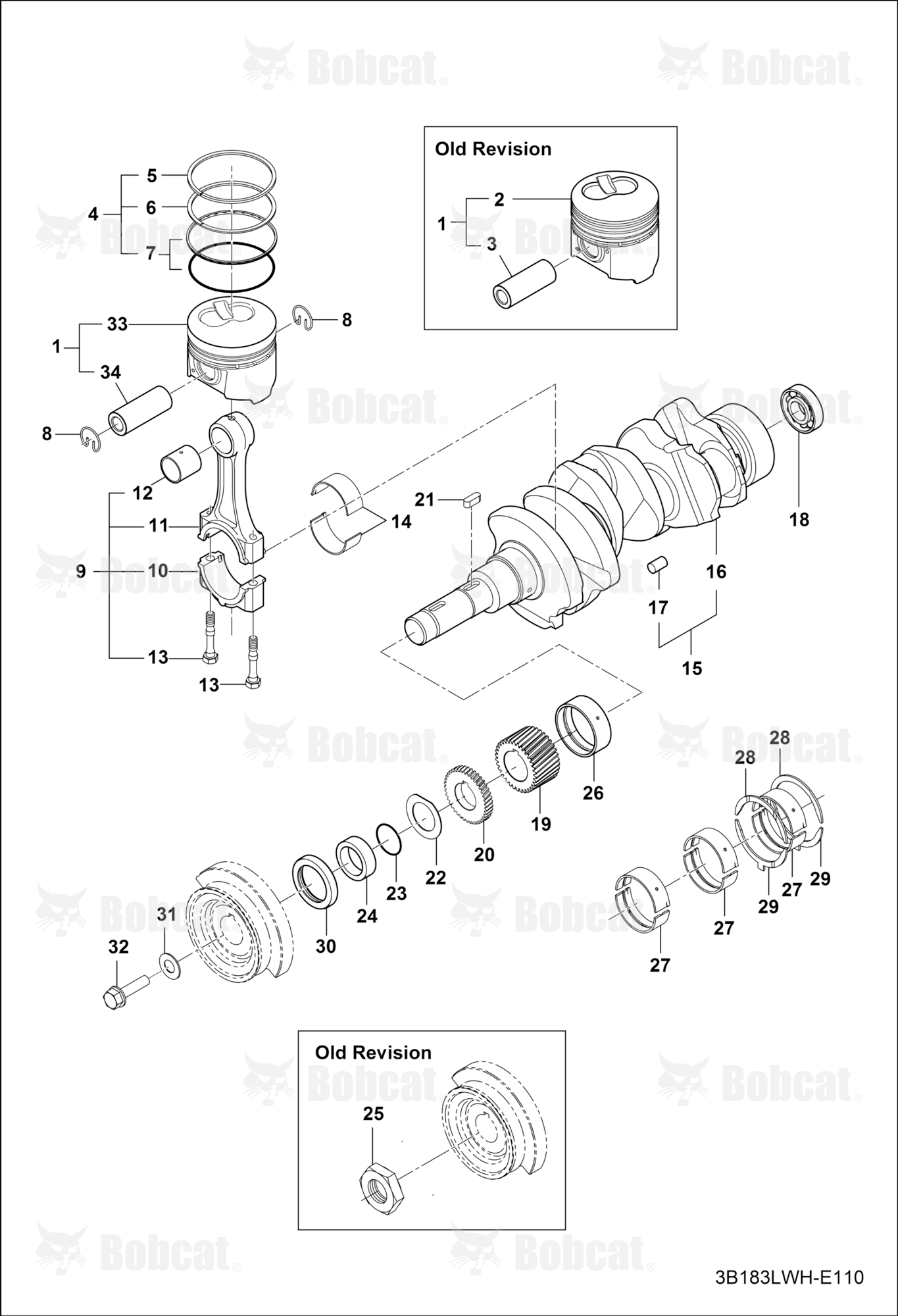 Piston & Crankshaft