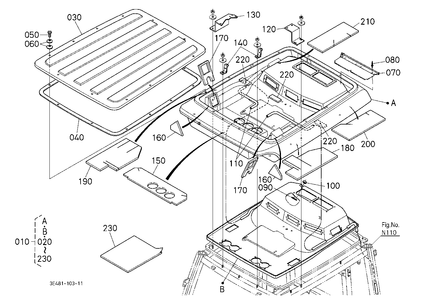 Roof Assy [Cab Type] [Option]