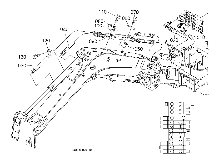 Oil Piping (Arm)