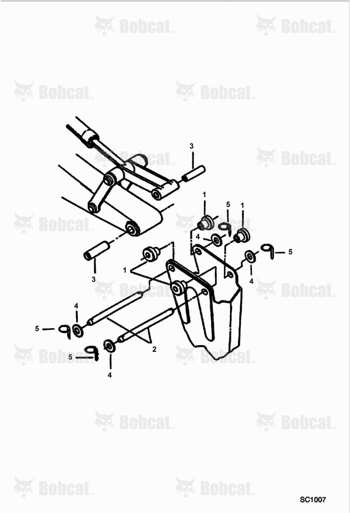 Hydraulic Breaker (1250X) (Mounting Kit)
