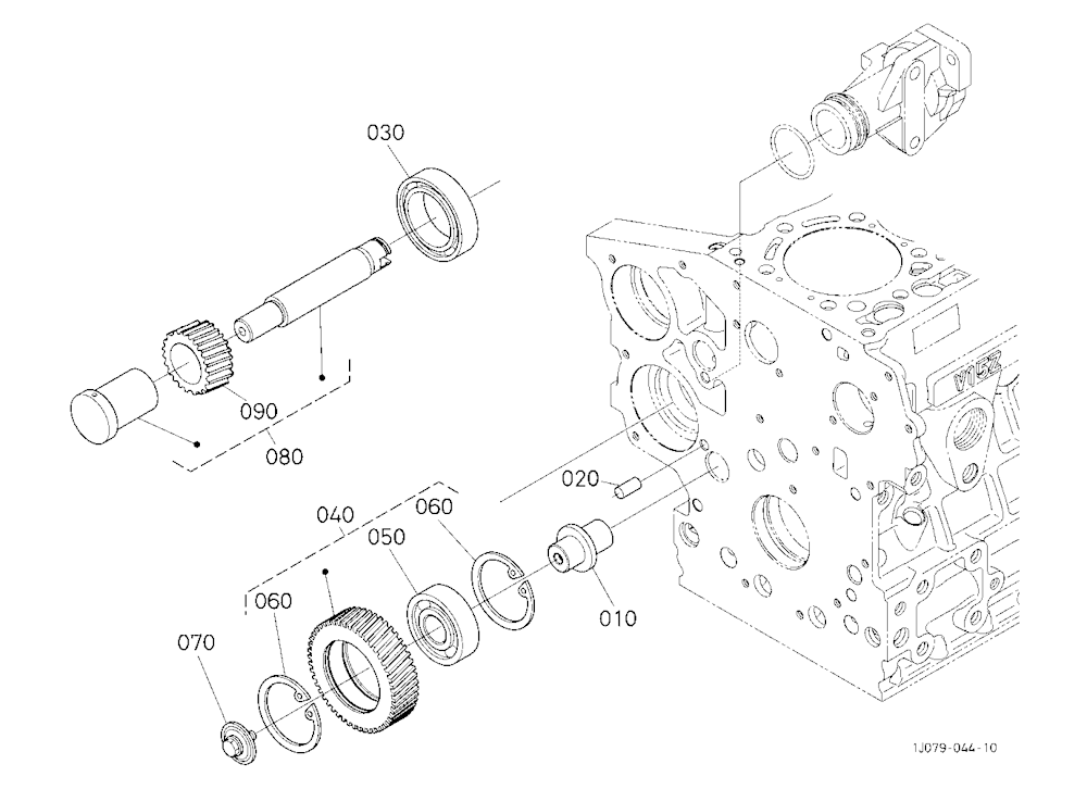 Fuel Camshaft And Governor Shaft