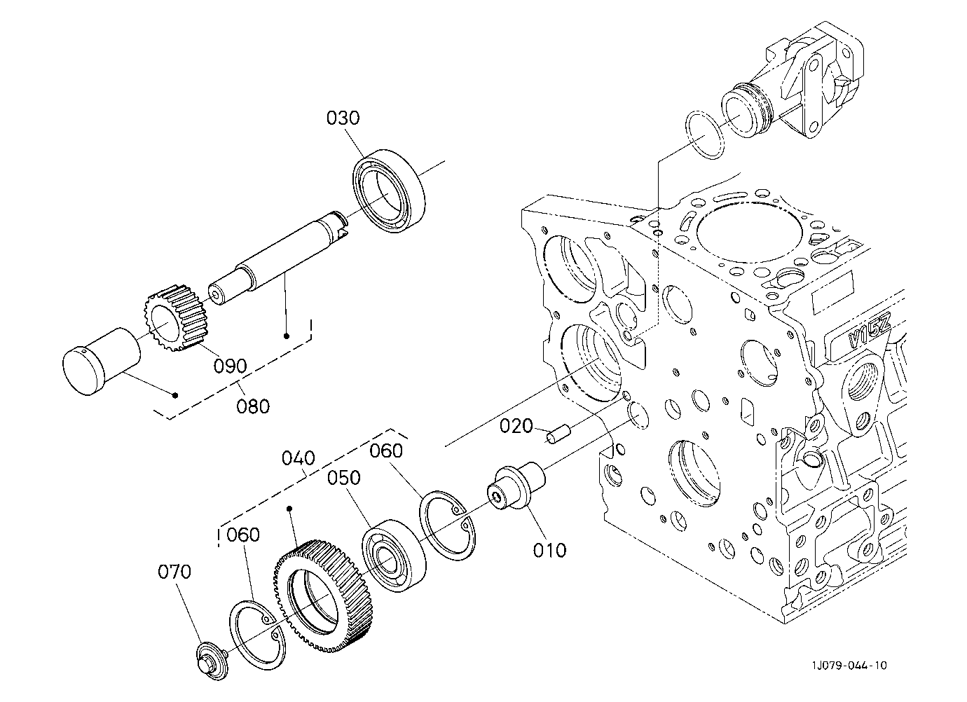 Fuel Camshaft And Governor Shaft
