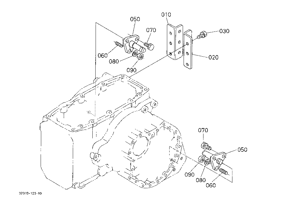 Top Link Bracket And Lower Link Holder