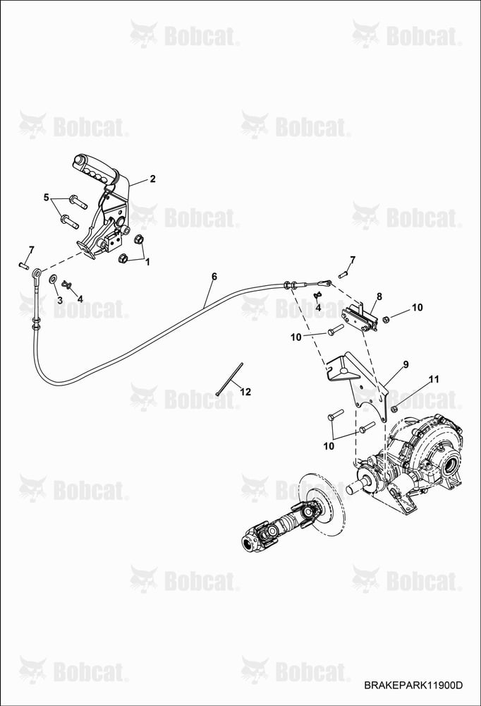 BRAKES, Park Brake ASSY