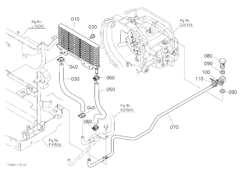 Oil Cooler [Old Type] [Hst Type] [Cab Type]