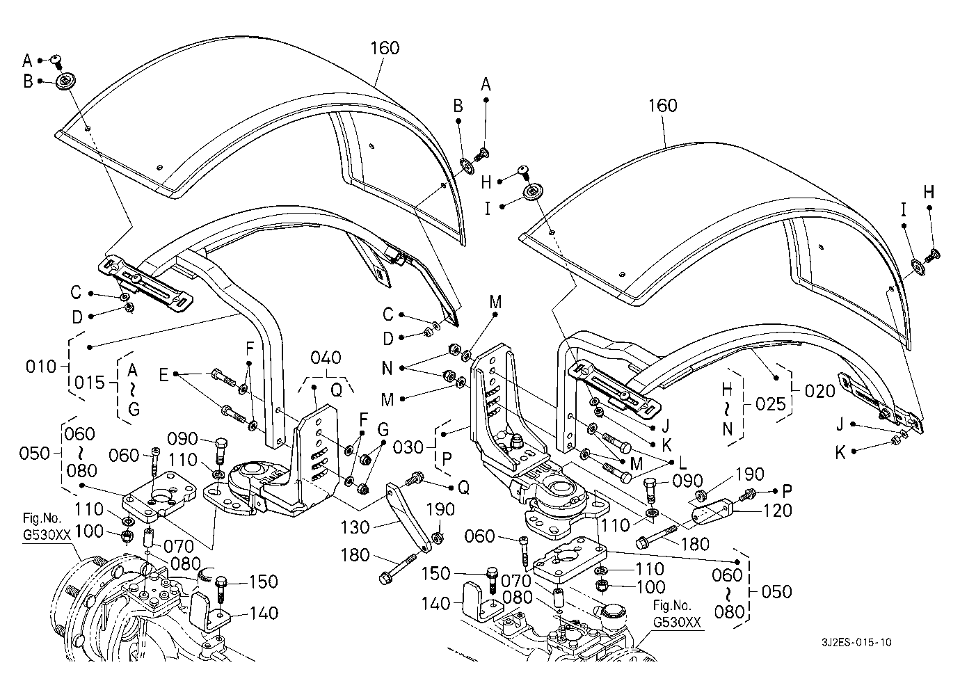 Front Fender (W:410) [Front Axle:Standard Type] [N