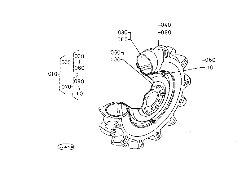 Front Wheel (8-16)