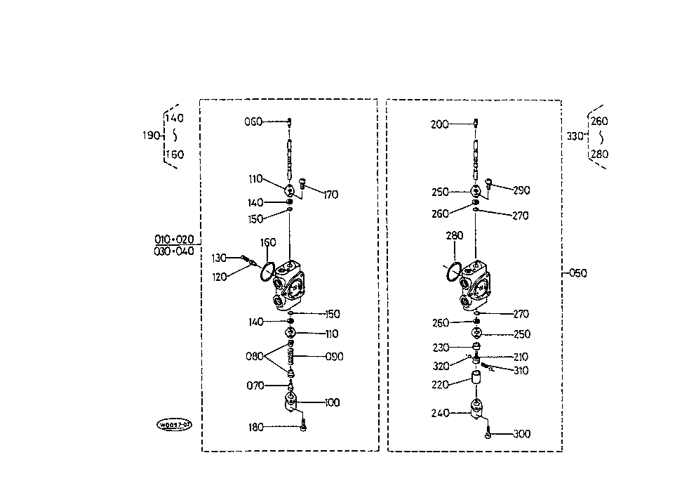 Control Valve Spool Section