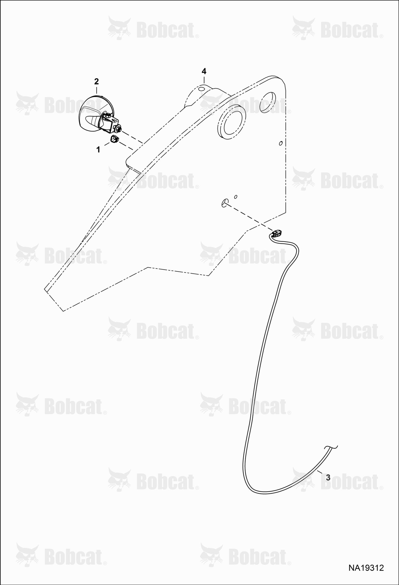 Rear Work Light