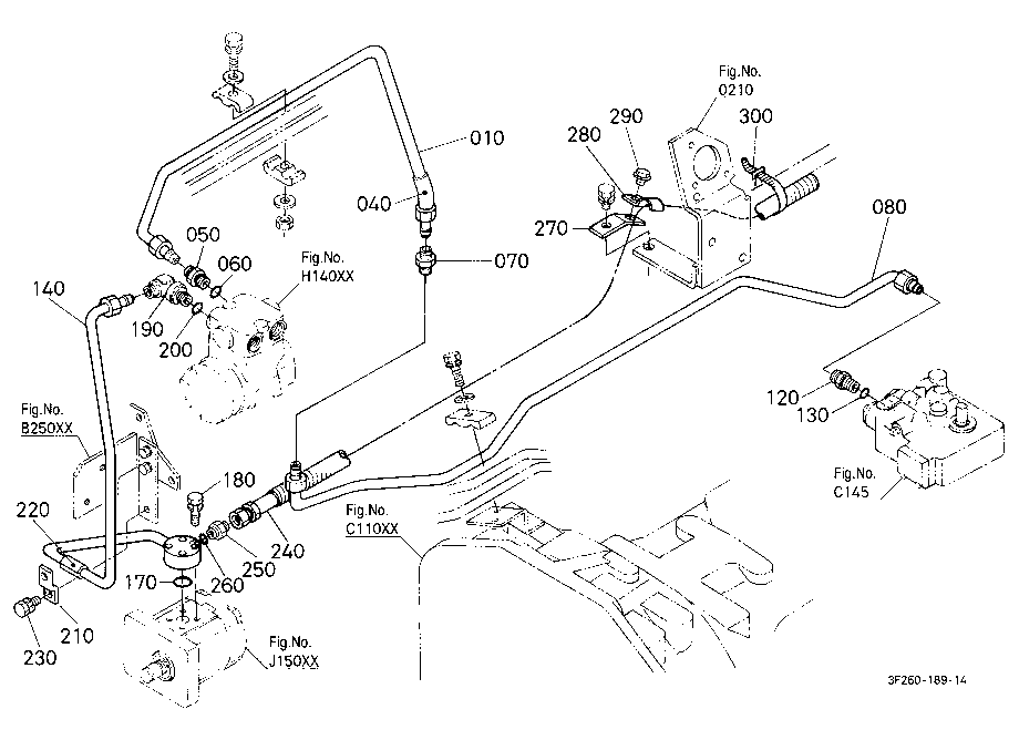 Hydraulic Oil Line (Steering/Pto)