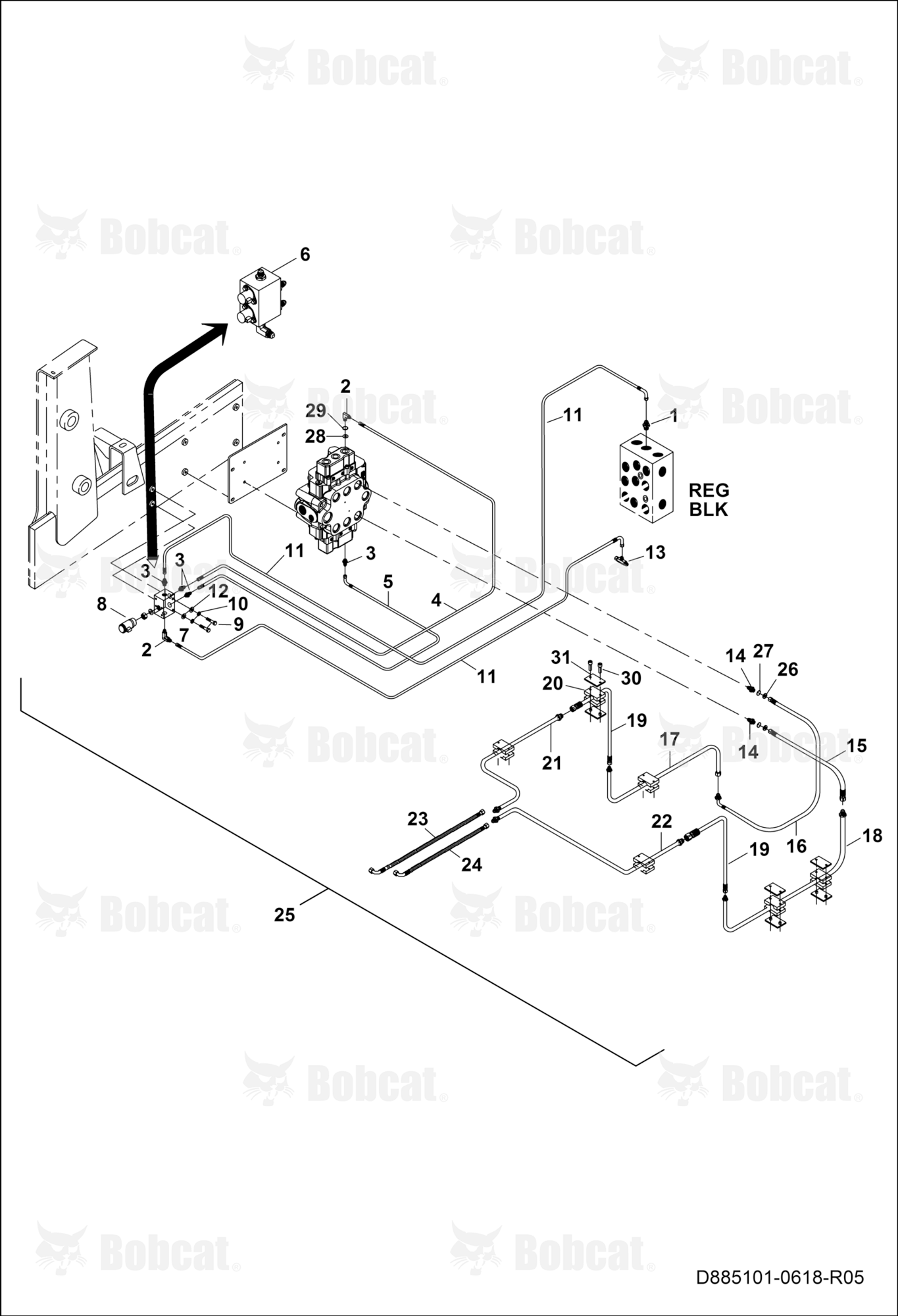 Clamshell Auxiliary Line
