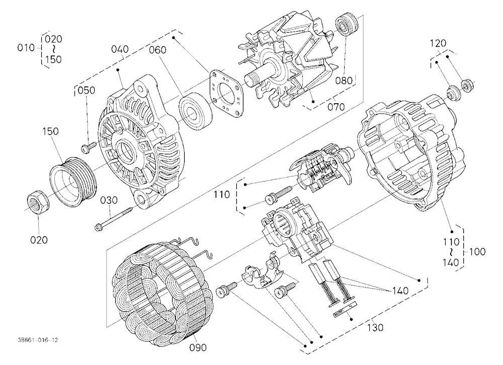 Alternator [Component Parts]