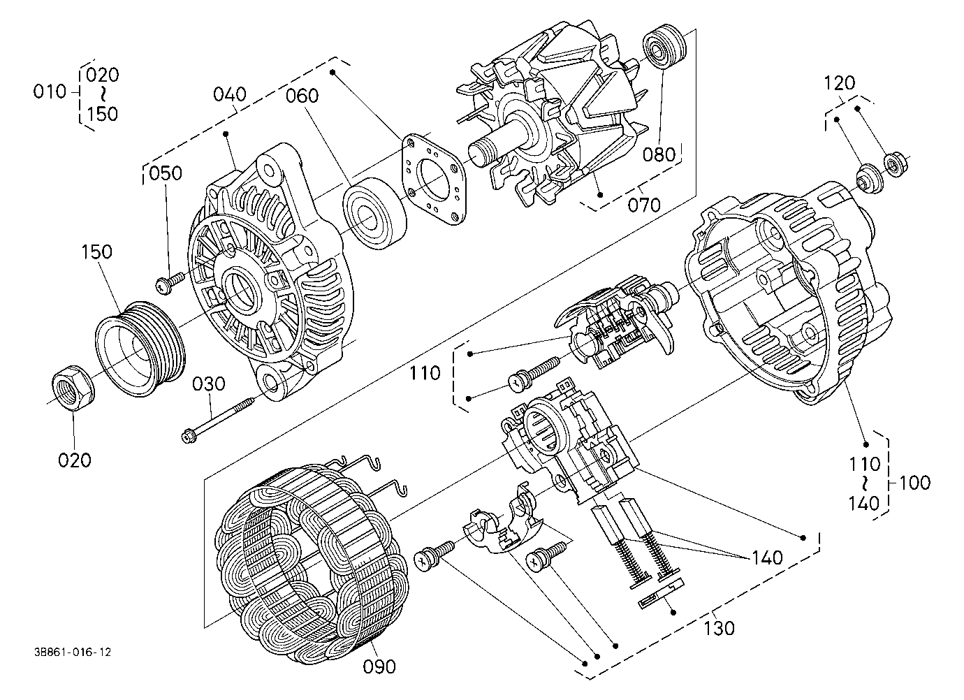 Alternator [Component Parts]