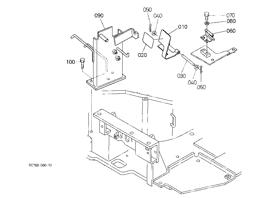 Control Pedal (Swivel/Swing Change 2)