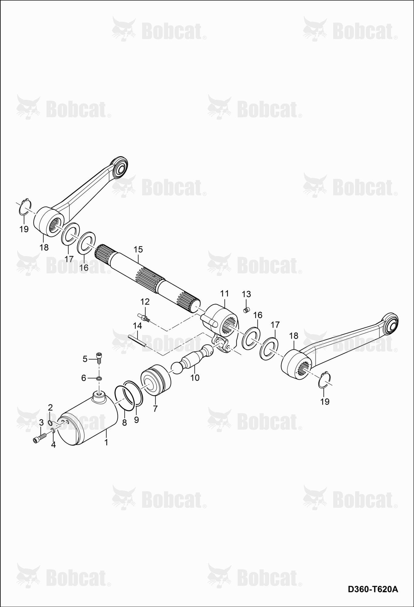 Hydraulic Lift Arm Group