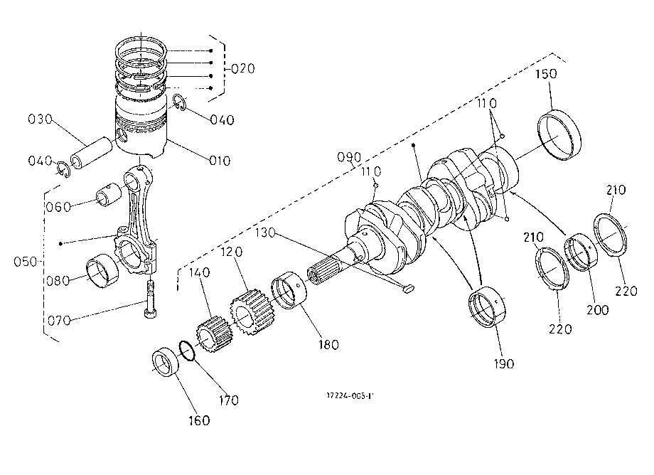 Piston,Crankshaft