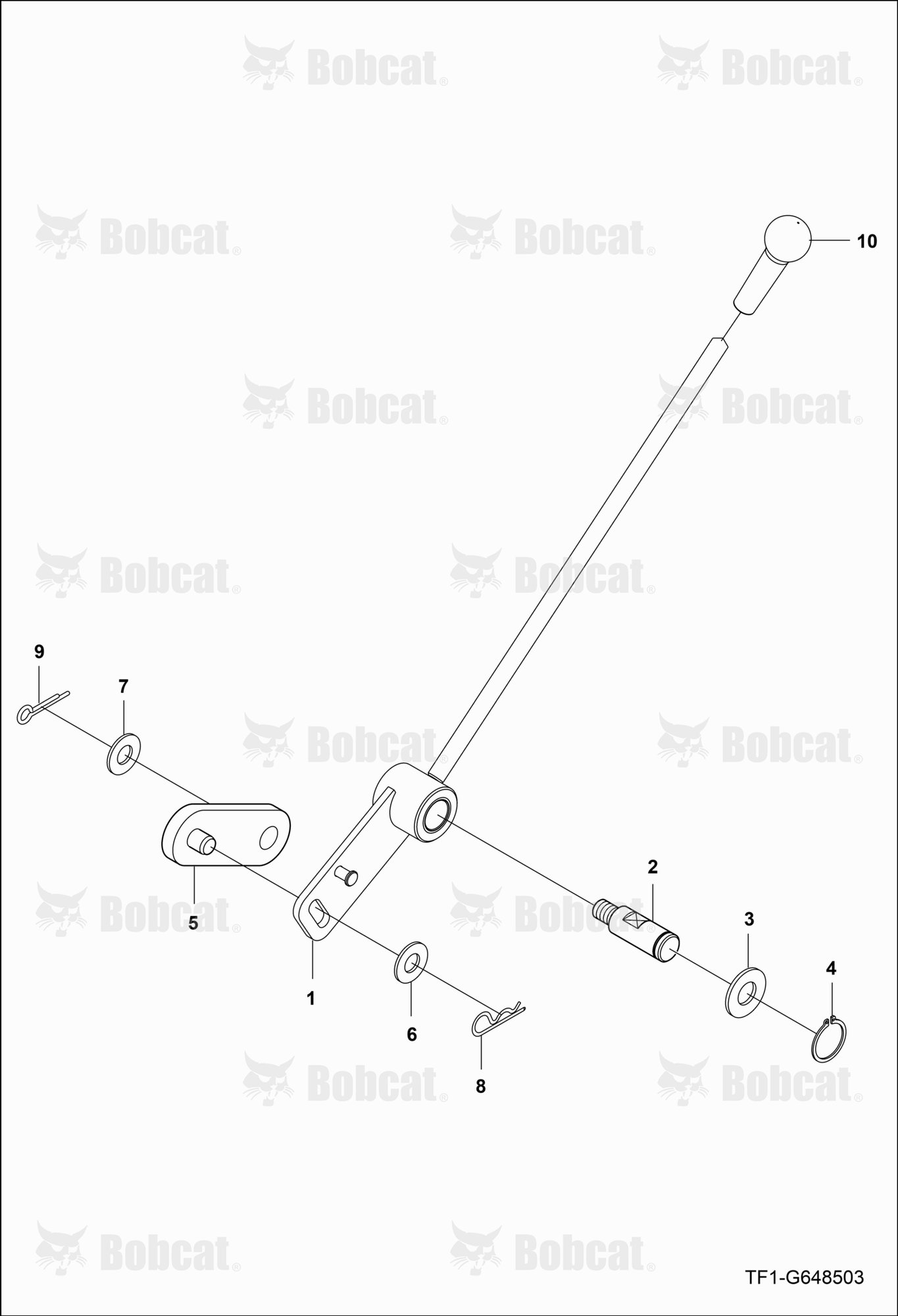 External Position Adjusting Lever Group