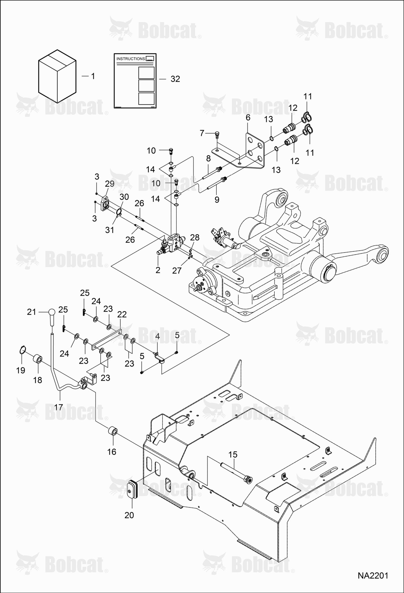 Rear AUX Kit (Single)