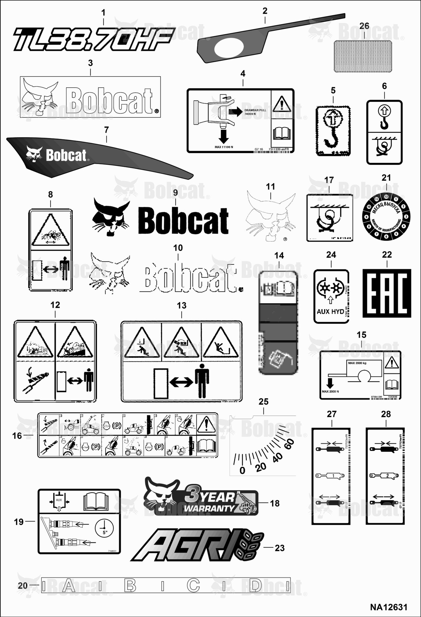 Decals (Outside)