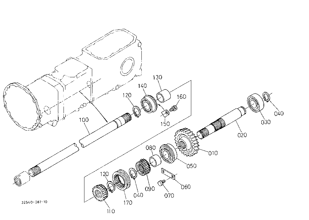 Front Counter Shaft