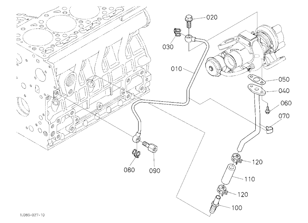 Oil Pipe (Turbo Charger)