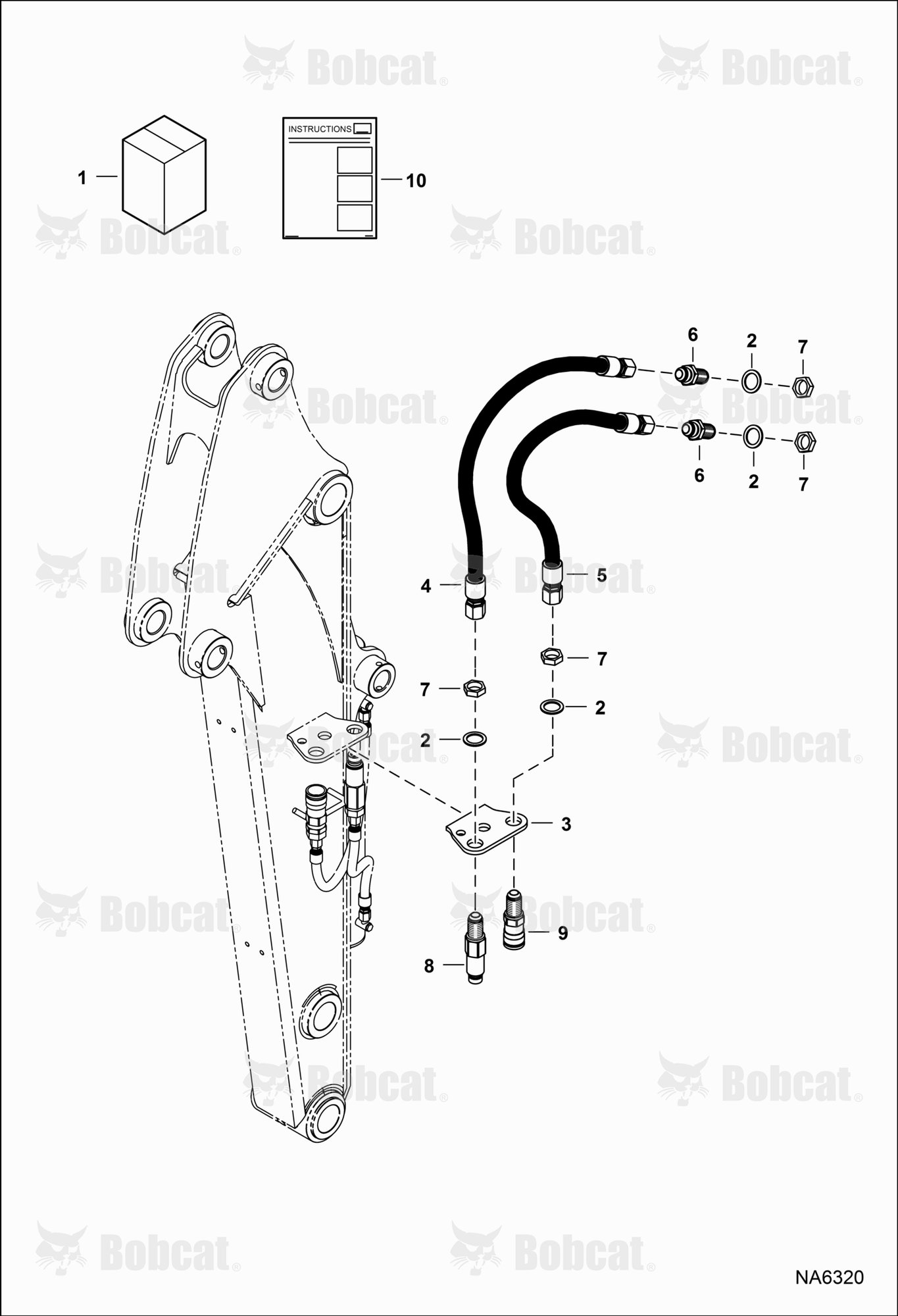 Auxiliary Coupler Arm Kit