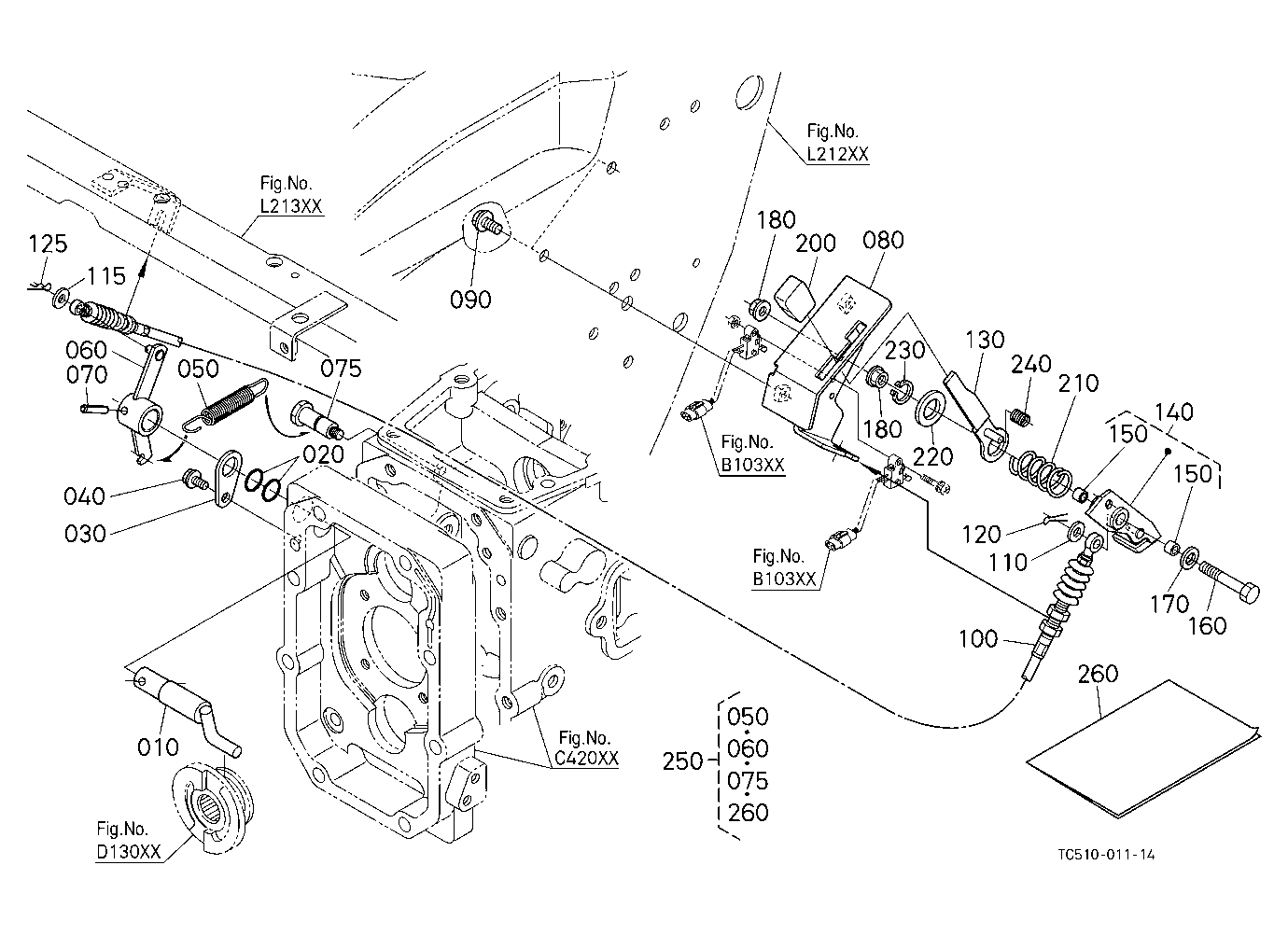 Pto Clutch Control Lever [New]