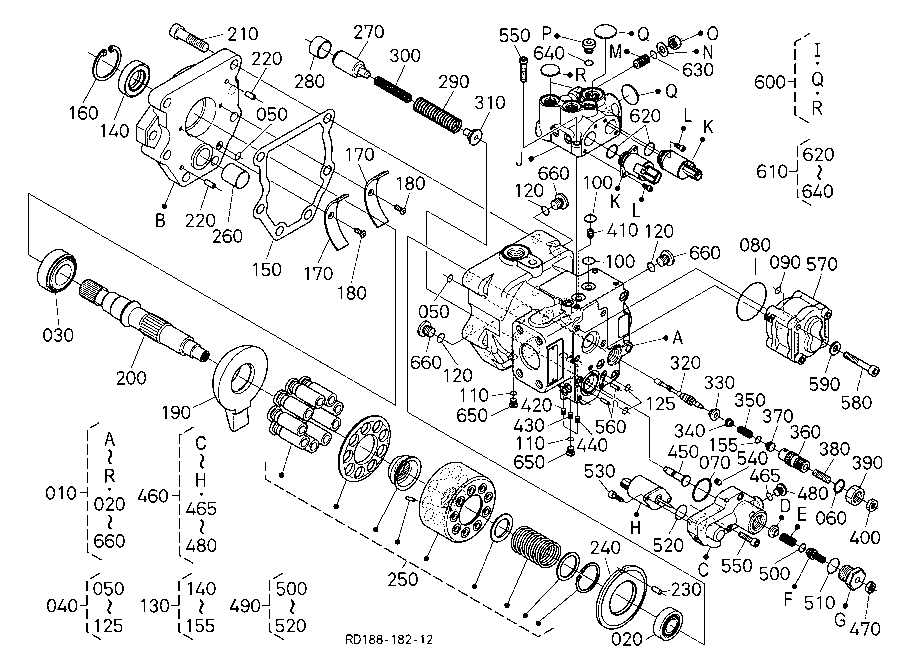 Piston Pump (Component Parts)