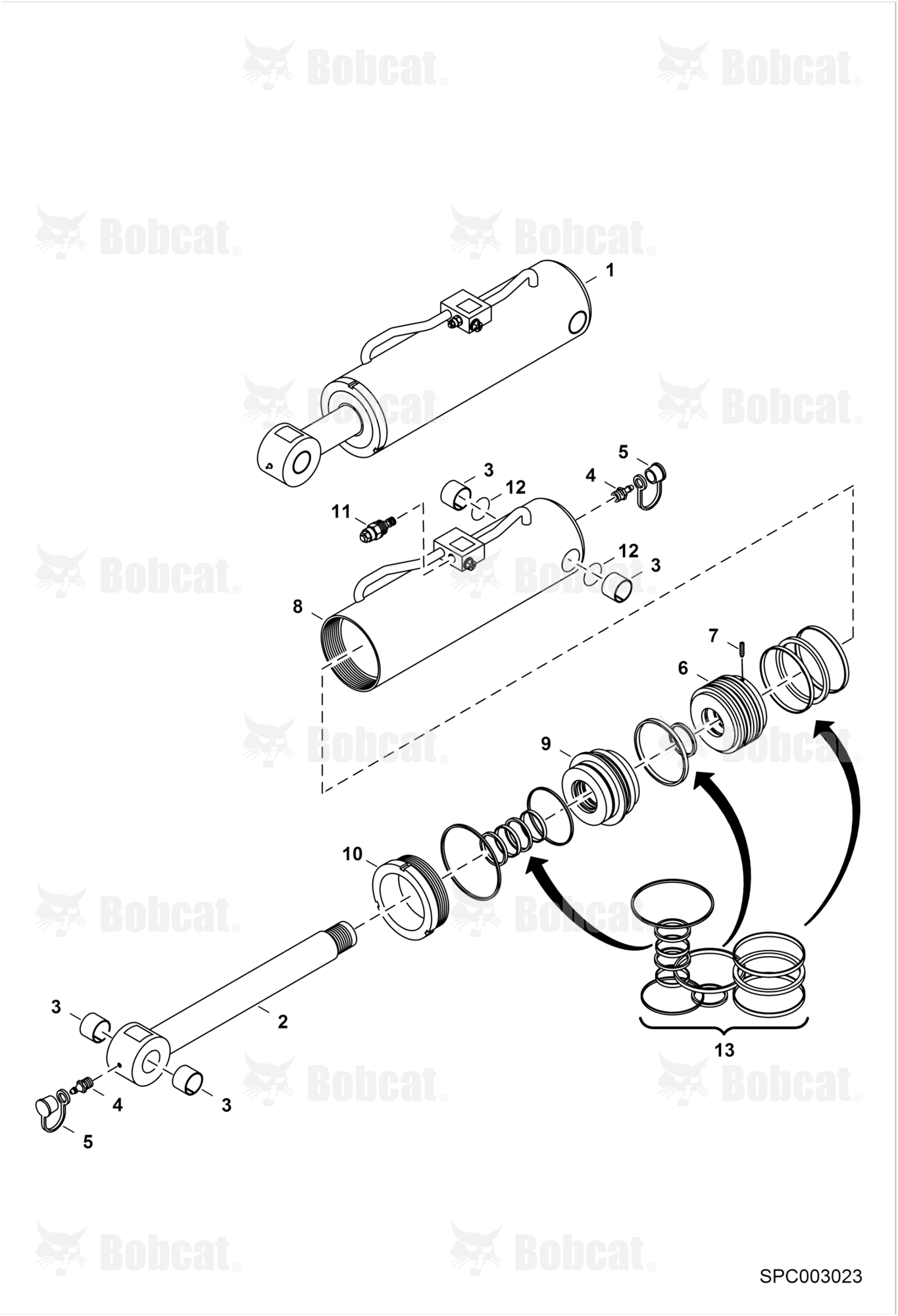 Tilt Cylinder (6914552 & 6932908)