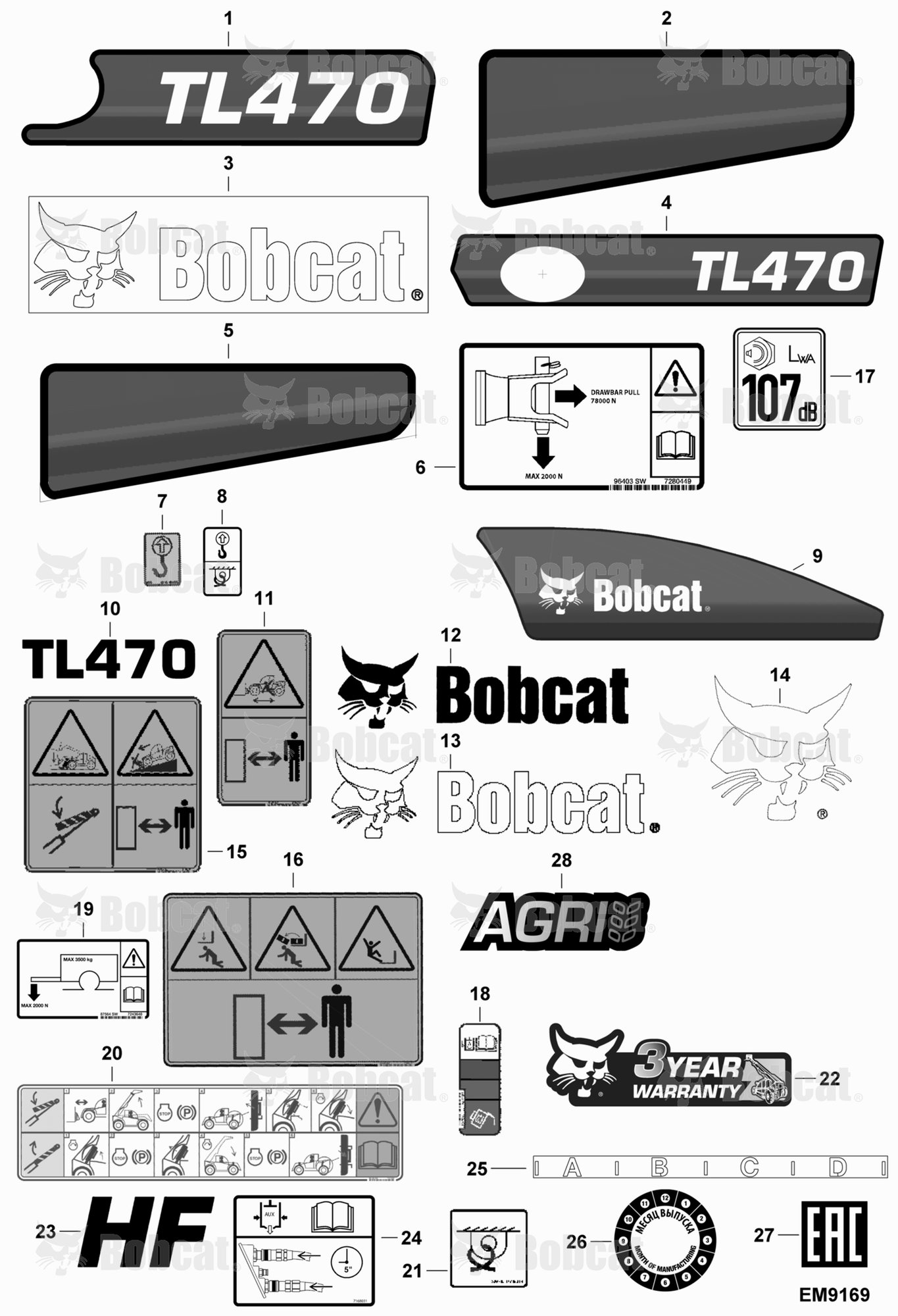Decals (Outside)