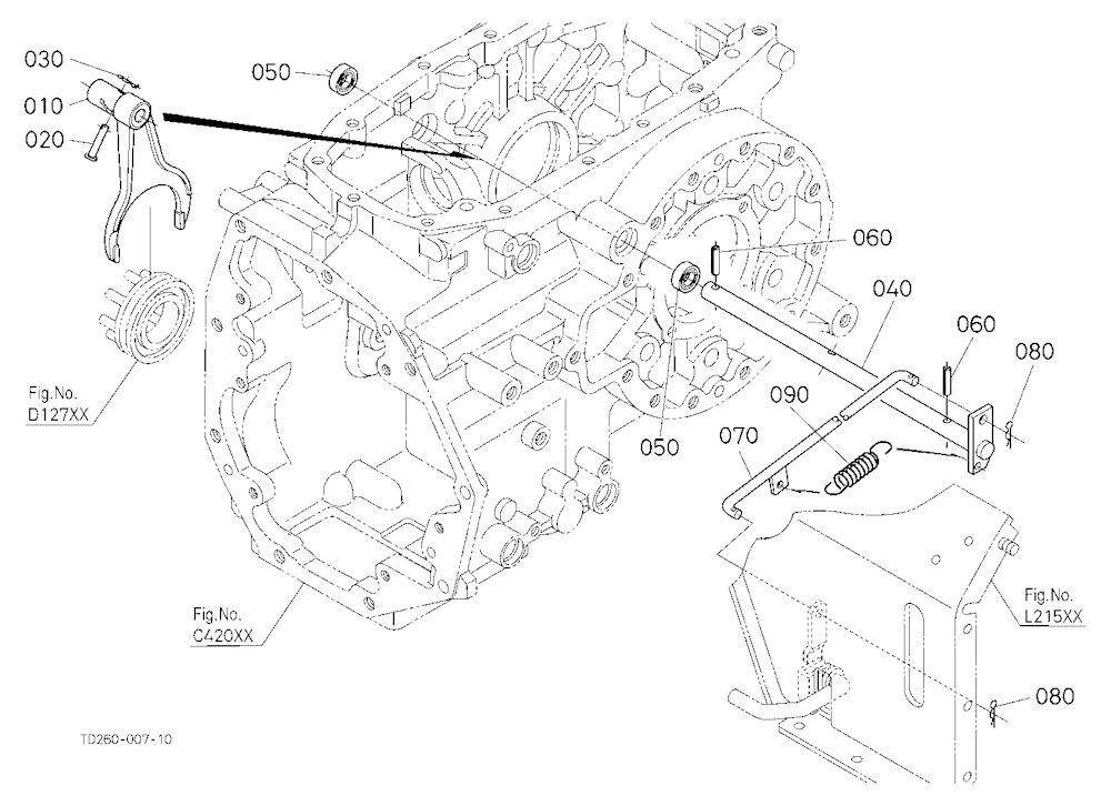 Differential Lock Shift Fork