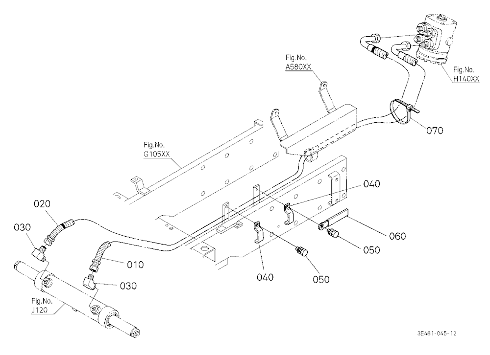 Steering Hose (Delivery) [Cab Type]