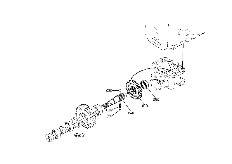 Front Wheel Drive Shaft [With Mid Pto]