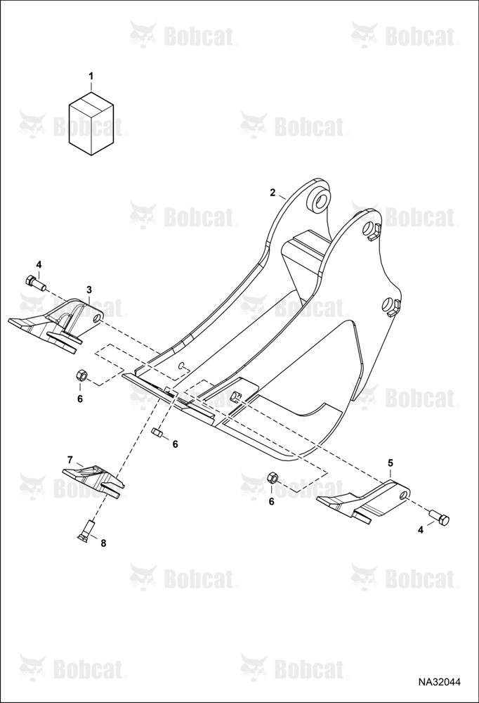 Backhoe Tooth Kit