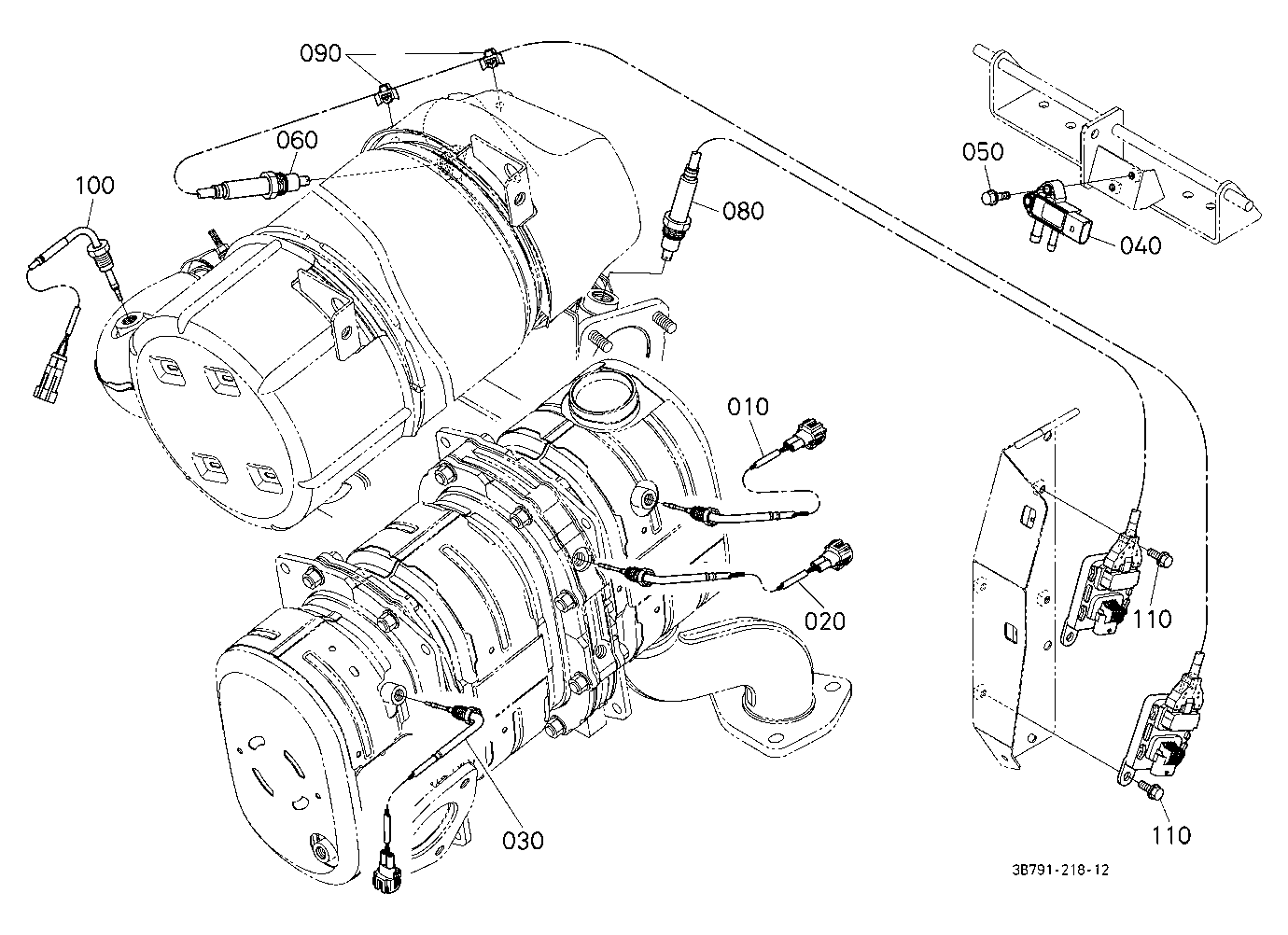 Sensor (Muffler)