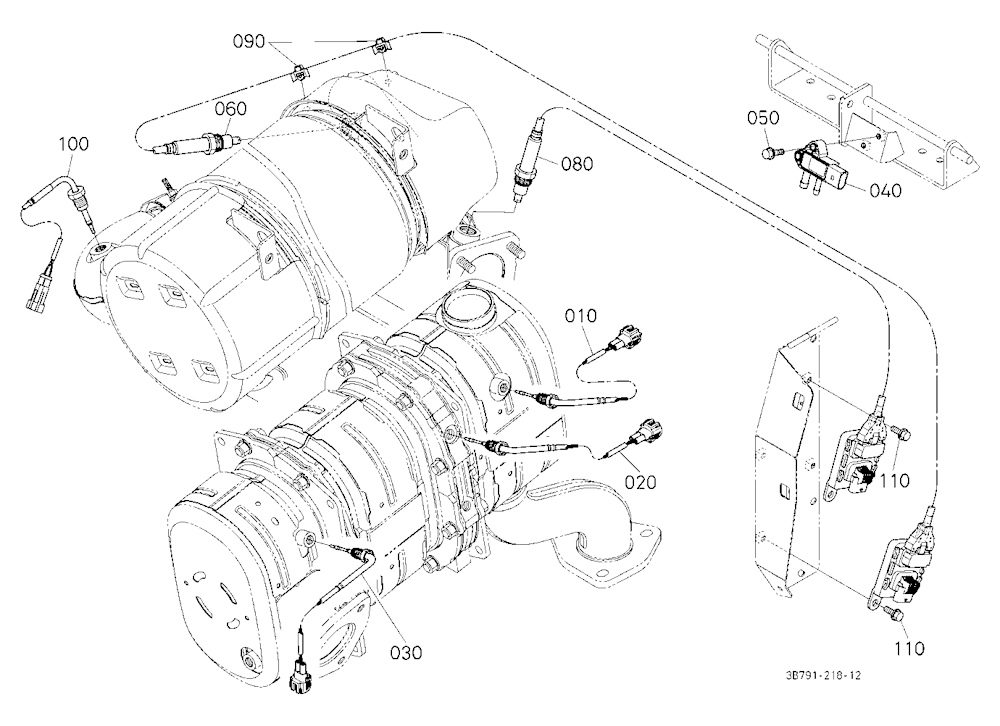 Engine Electrical Parts (Muffler)