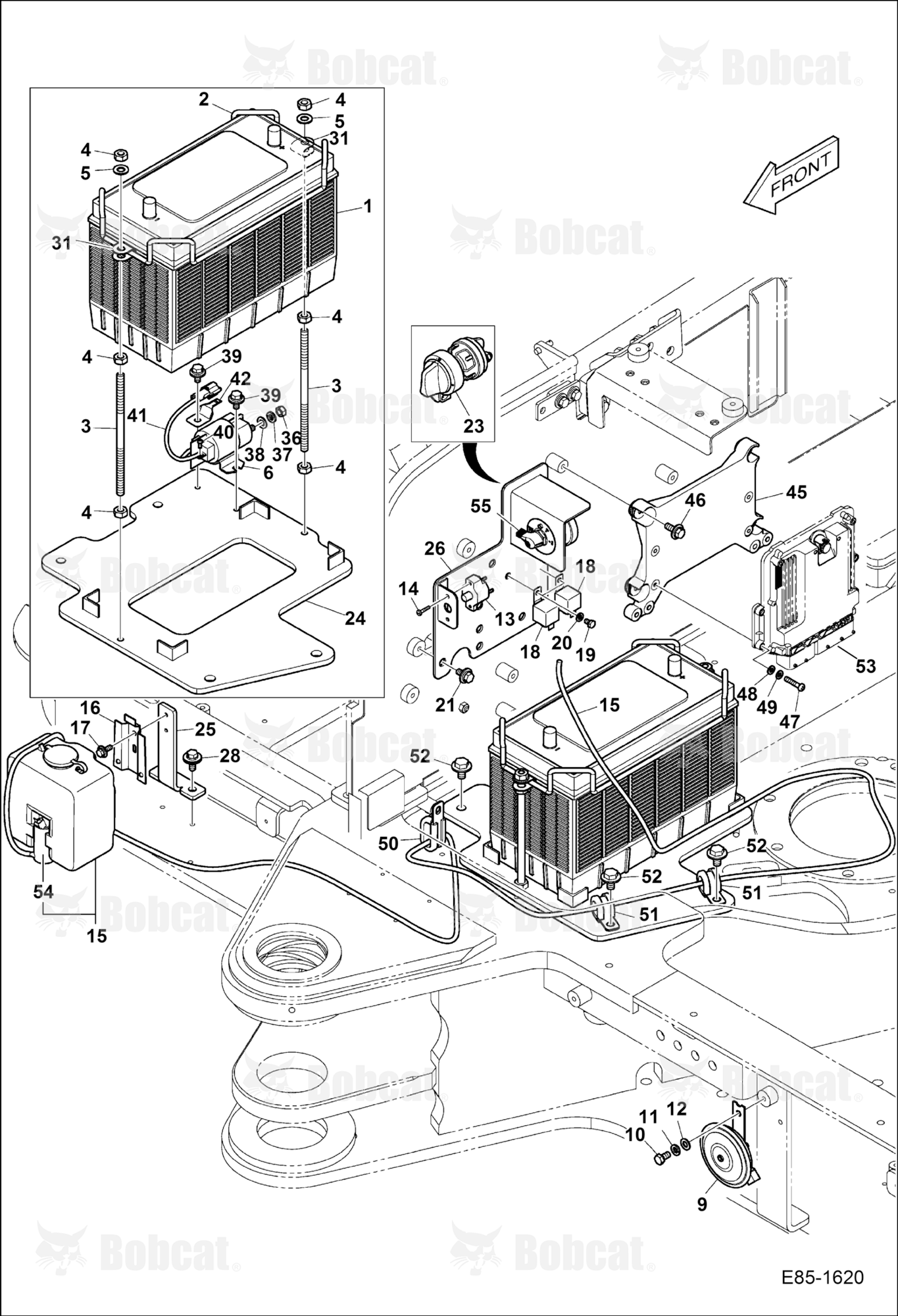 Electrical (Battery, Washer Pump, Horn, Relays)