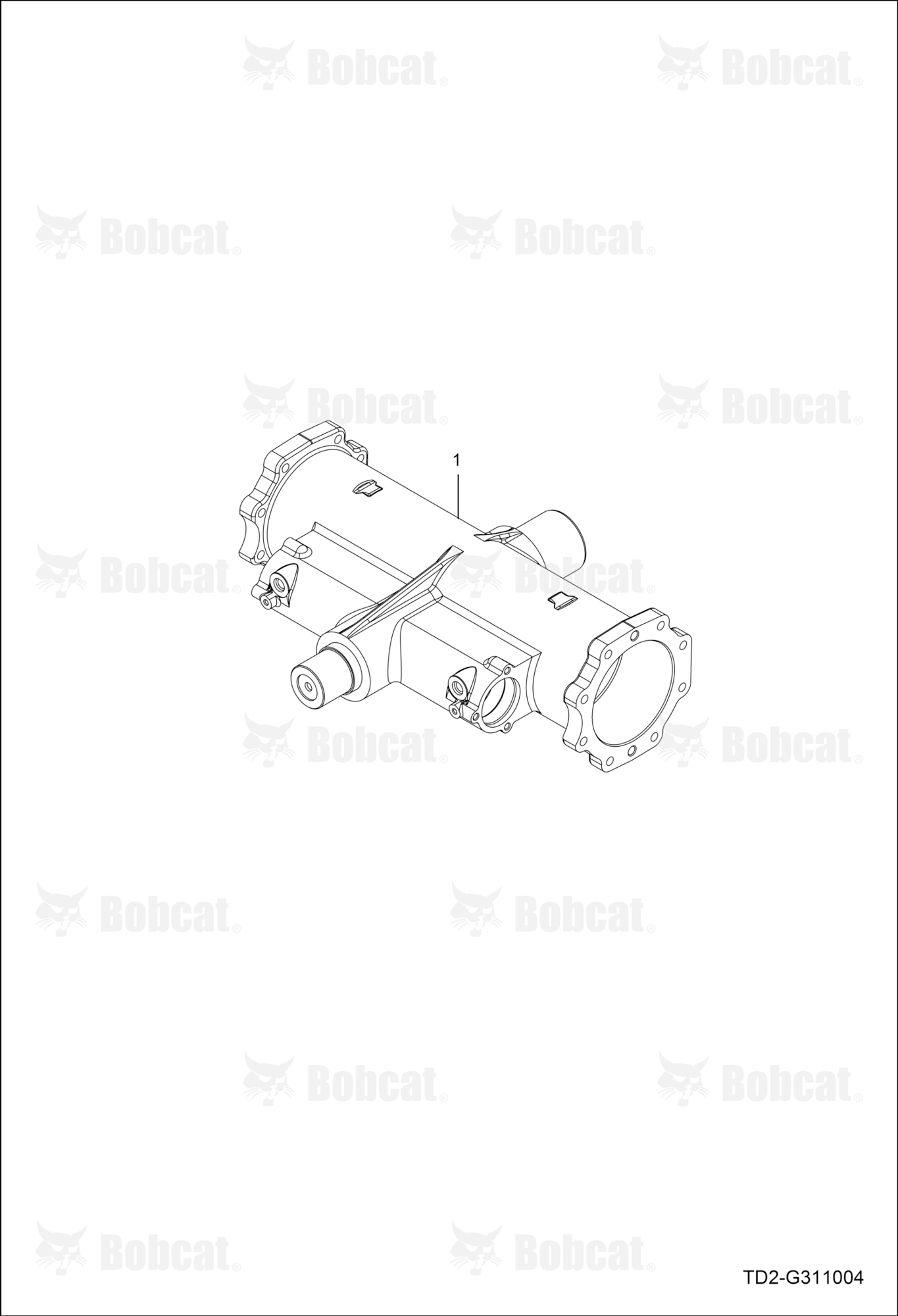 Front Axle Support Group