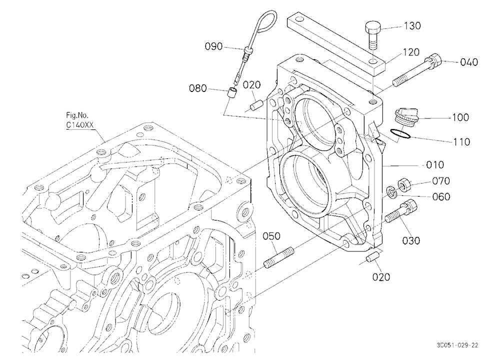 Transmission Case Rear Cover