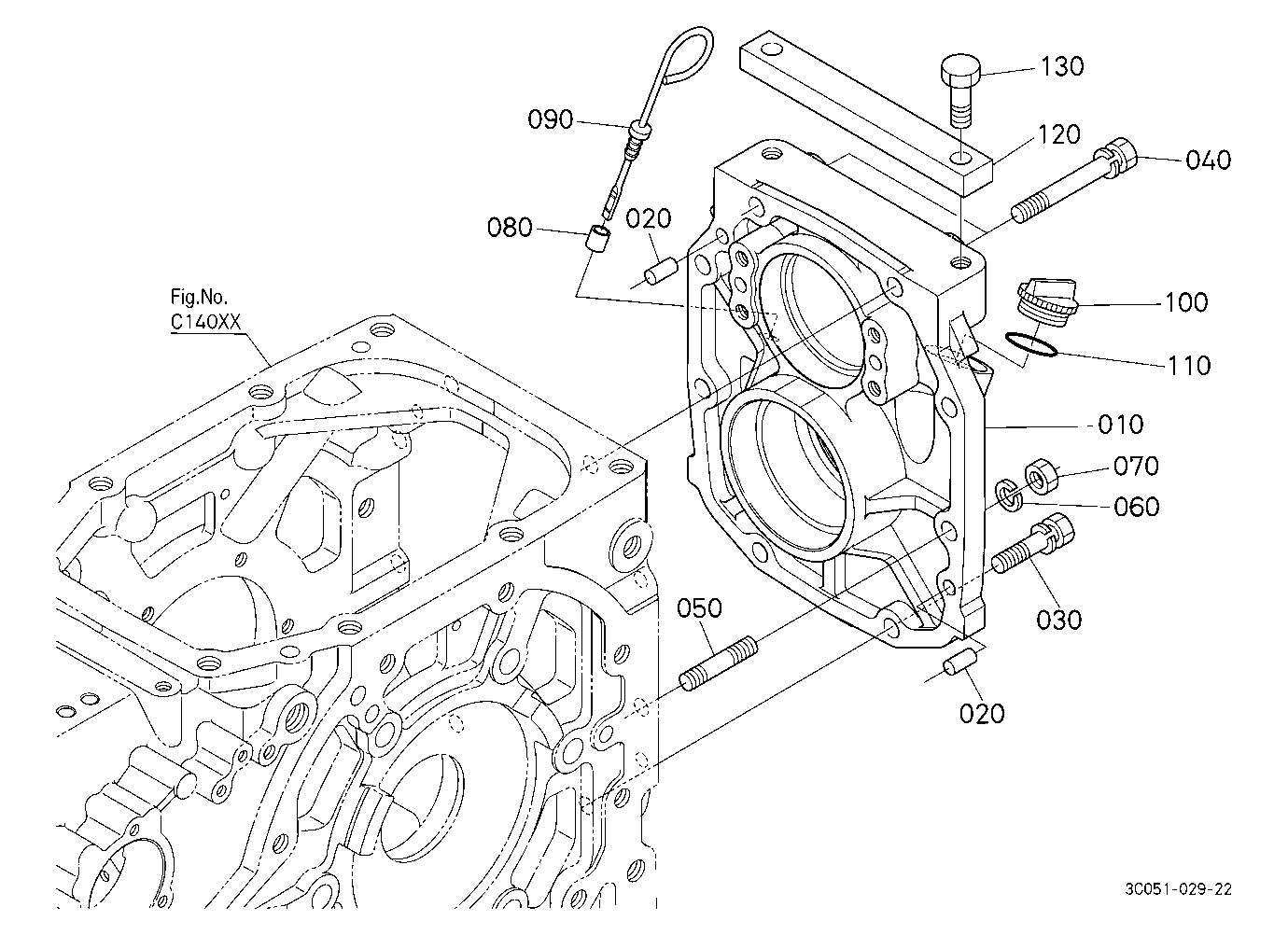 Transmission Case Rear Cover