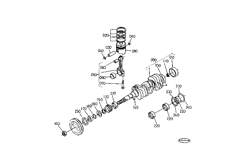 Piston And Crankshaft