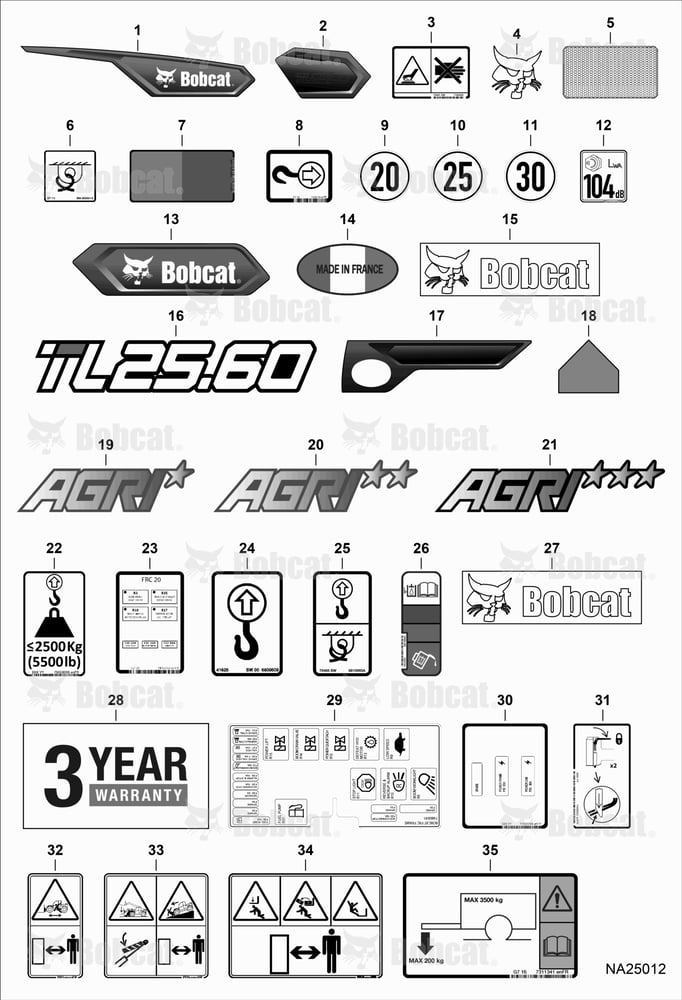 Decals (Outside)
