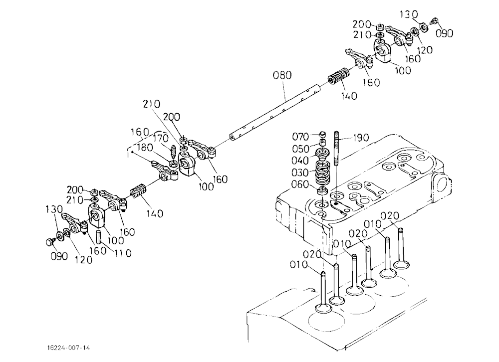 Valve And Rocker Arm