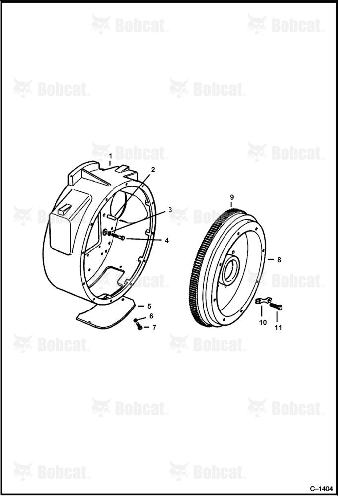 Housing & Flywheel