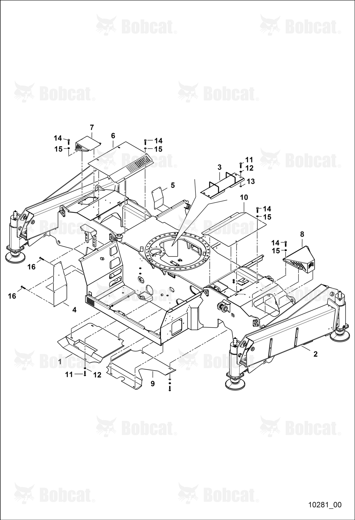 Chassis With Cover and Supports - 2