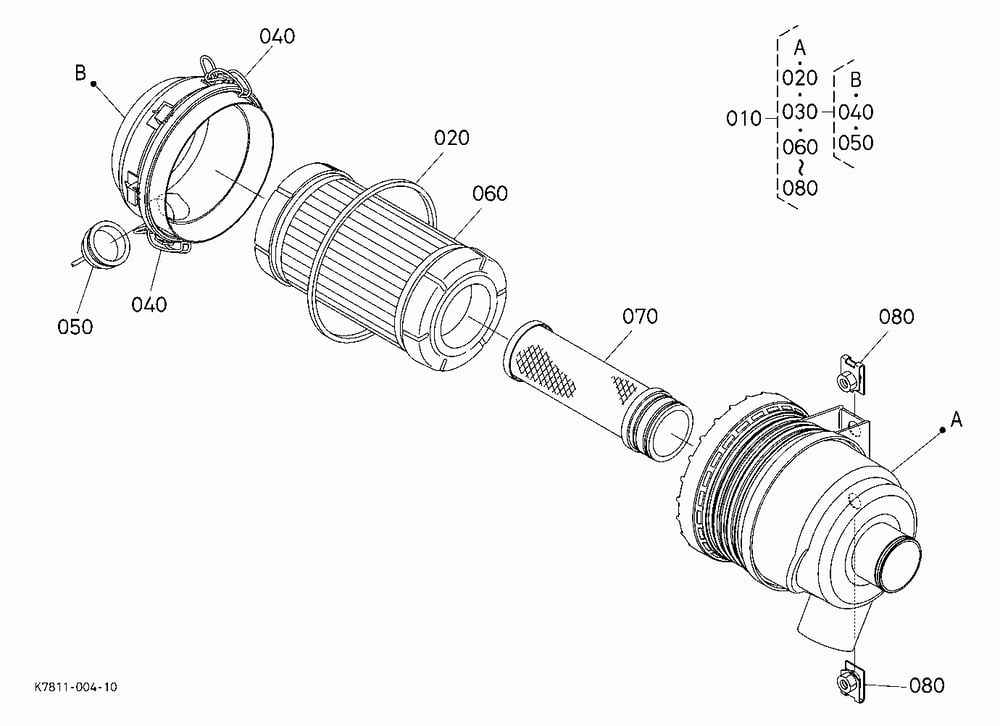 AIR CLEANER [COMPONENT PARTS]