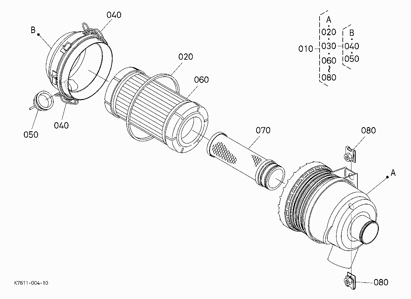 AIR CLEANER [COMPONENT PARTS]