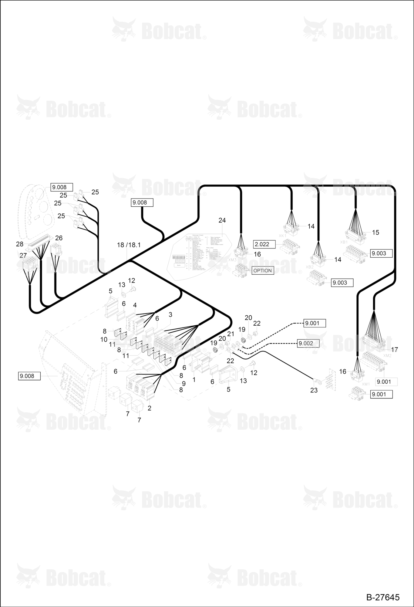 Electric Installation (FUSE Panel and Relay PANEL)